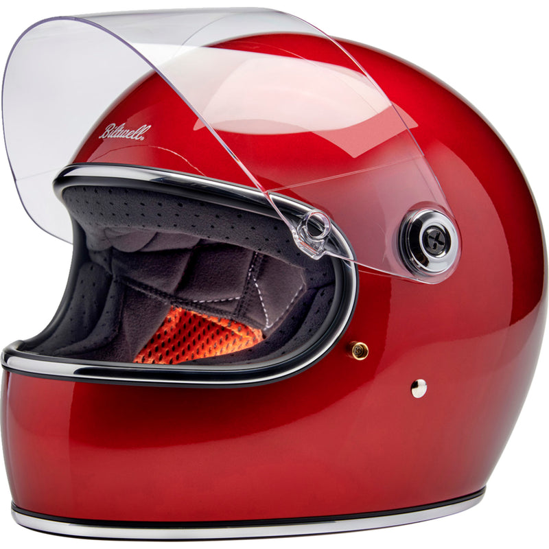 BILTWELL Gringo S Helmet Metallic - Cherry Red