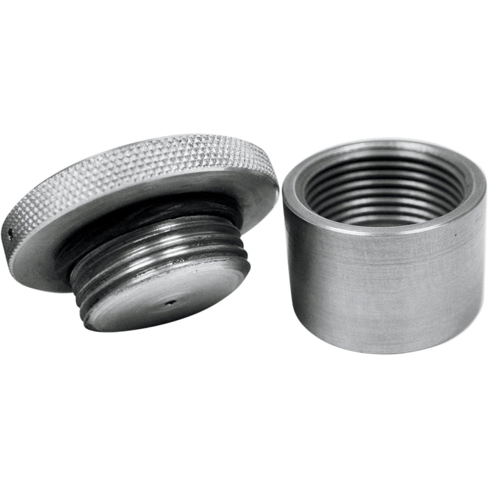 LA CHOPPERS 0703-0479 LA-7450-00 Vented Gas Cap with Weld-On Bung Gas Cap with Weld-on Bung - Steel