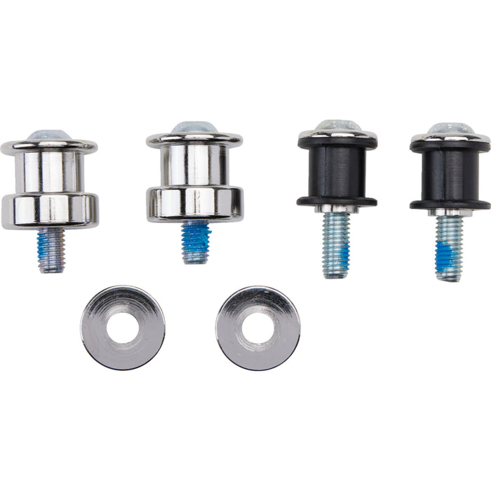 COBRA 1510-1017 502-2512 Big Ass® Detachable Solo Luggage Rack Solo Luggage Rack - Chrome - Chieftain