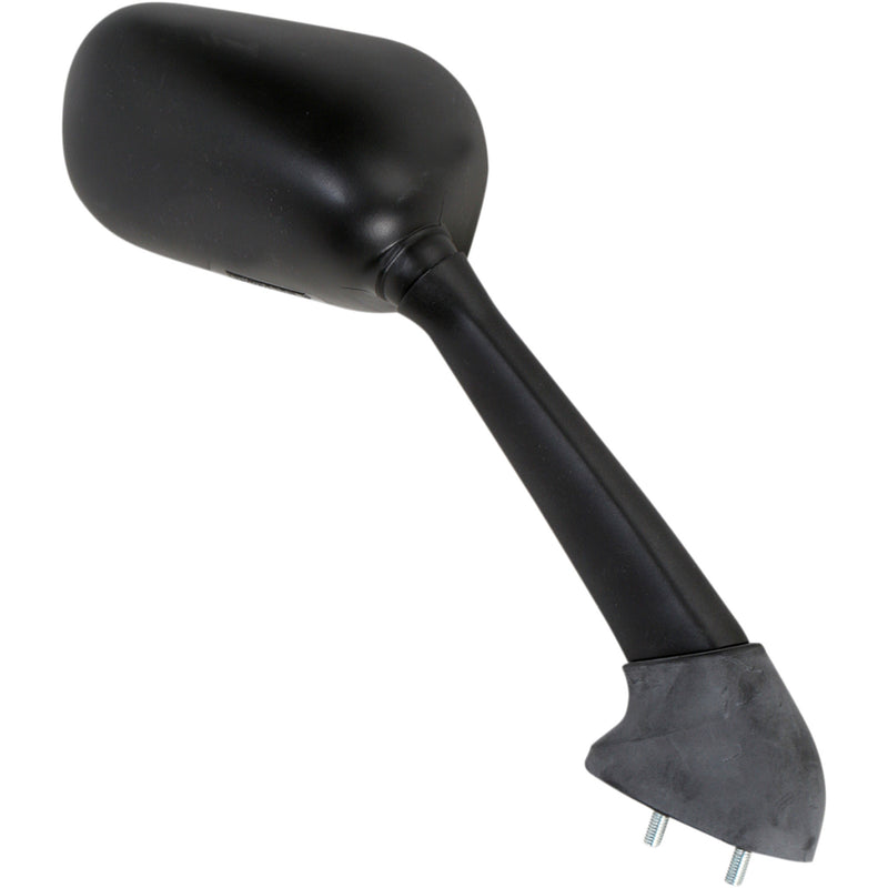 EMGO 0640-0665 20-31941 OEM-Style Replacement Mirror Mirror - Side View - Rectangle - Black - Right