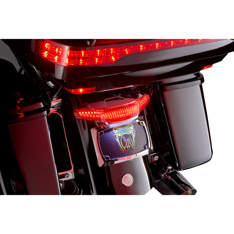 Ciro Taillight License Plate Holder - 40453 For Harley Touring 2014-2024