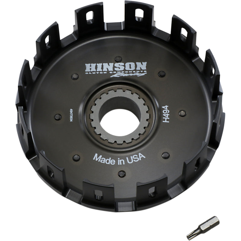 Hinson Racing Billetproof Clutch Basket - H494 Honda CRF250R 2010-2017