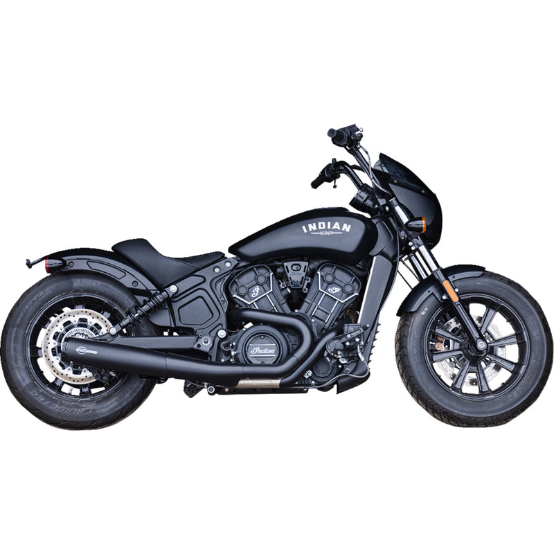 S&S Cycle Grand National 2-Into-1 Exhaust System - 4111-266 For Indian Scout 2015-2023