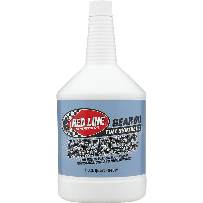RED LINE SYNTHETIC OIL 3608-0045 58404 Lightweight Shockproof® Gear Oil 1 us quart