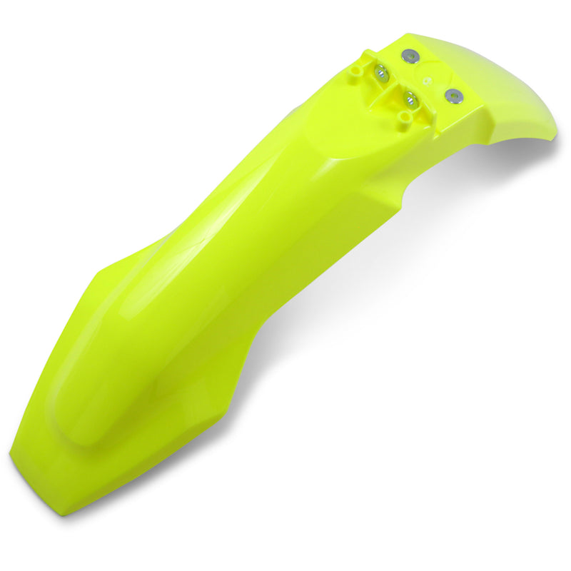 UFO 1403-2147 HU03363-DFLU Front Fender Replacement Plastic Front Fender - Fluorescent Yellow