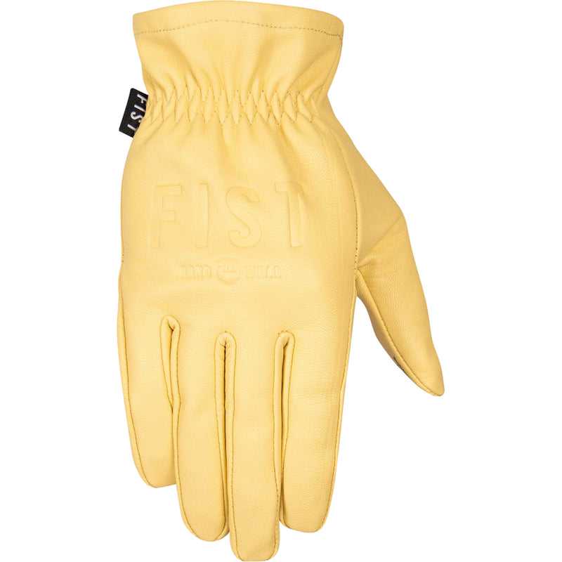 FIST HANDWEAR The Rig Road Leather Gloves Yellow