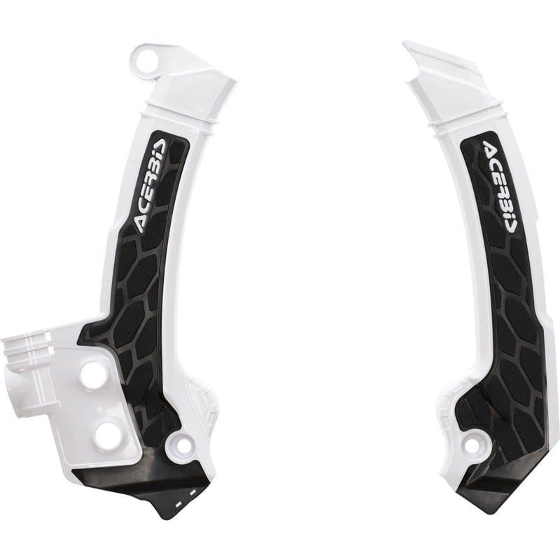 ACERBIS 0505-2333 2979601007 X-Grip Frame Guards black/white - husqvarna