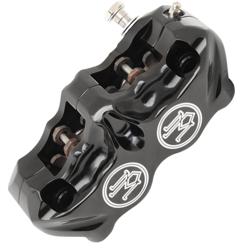 Performance Machine (pm) Brake Caliper - 0052-2406-BM For Harley Touring 2000-2007