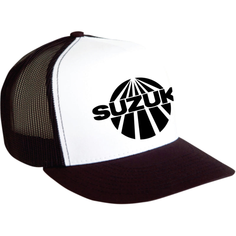 FACTORY EFFEX 2501-2328 18-86402 Suzuki Vintage Snapback Hat black/white