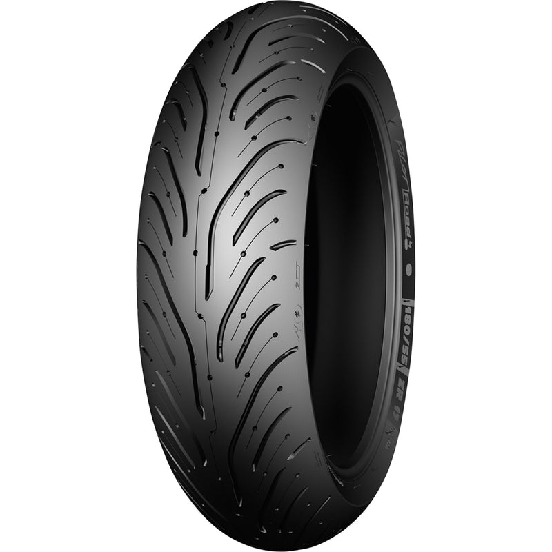 MICHELIN 0302-0848 03114 Pilot Road 4 Tire Tire - Pilot Road 4 - Rear - 190/55ZR17 - (75W)