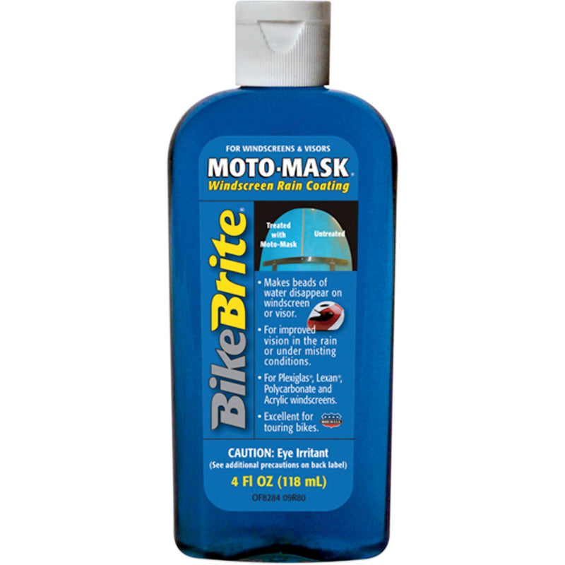 BIKE BRITE 3706-0017 MM600-12 Moto-Mask® Windscreen Rain Coating Windshield Rain Coating