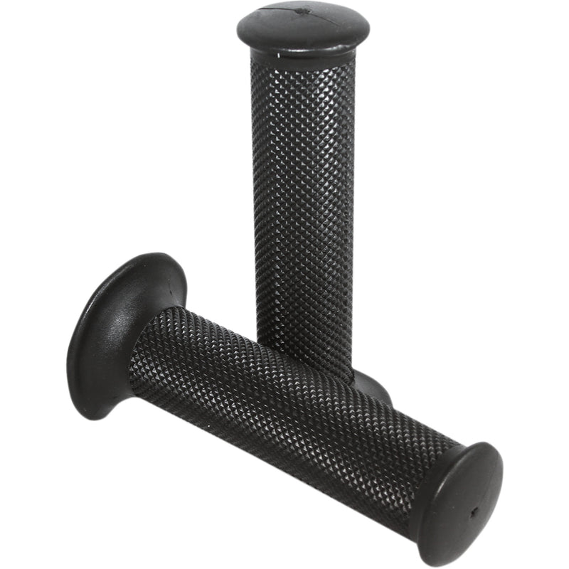 DOMINO 0630-1585 1124.82.40.06-1 Dakar Grips Grips - Dakar - 128 mm - Closed Ends - Black