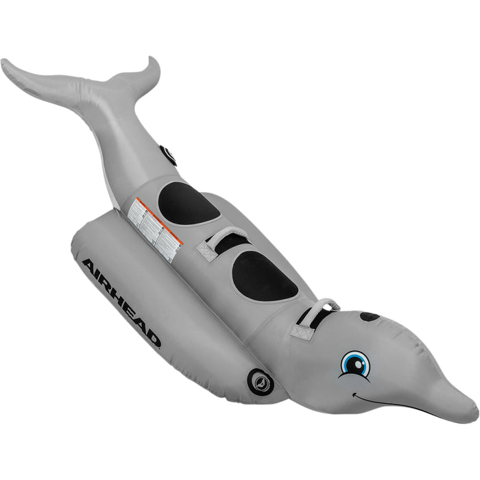 AIRHEAD SPORTS GROUP 4808-0041 AHHD-3056 Towable Riding Tube Tube - Dolphin - Inflatable/Towable - One/Two Rider