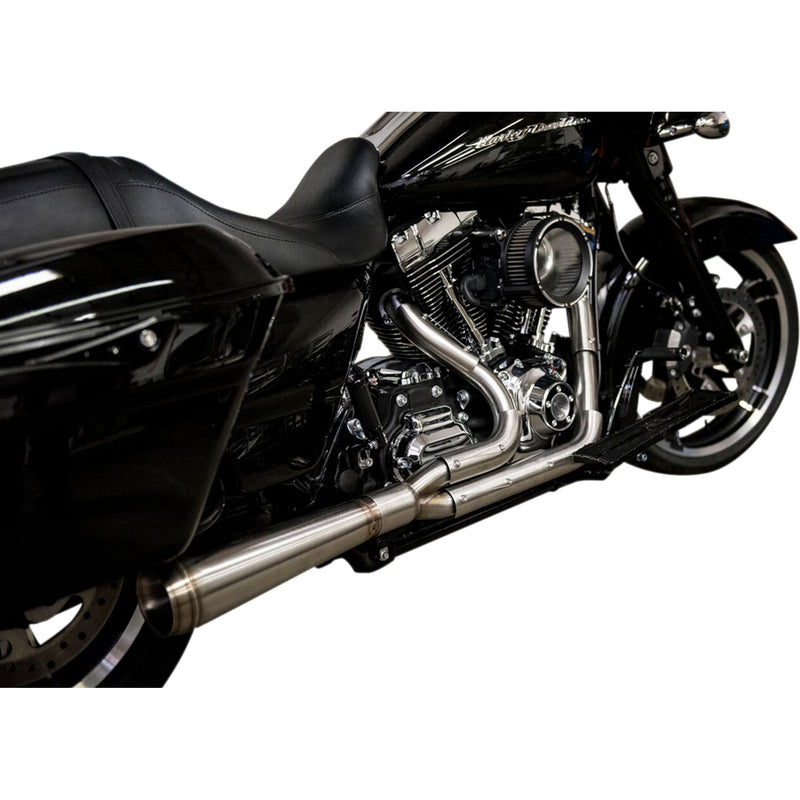 Trask Assault 2-Into-1 Exhaust System - TM-5000 For Harley Touring 2007-2016