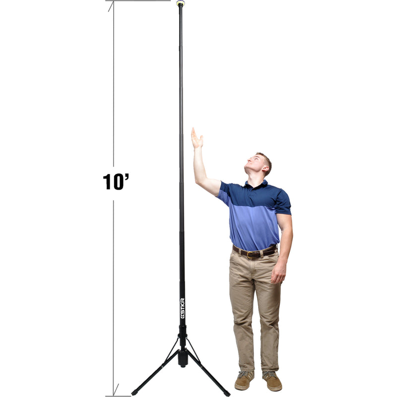 RISK RACING 3850-0622 14207 FLi Over-Lander 10' Telescoping Light with Wireless Remote Light - LED - 2600 Lumens - Telescoping - Wireless Remote Control