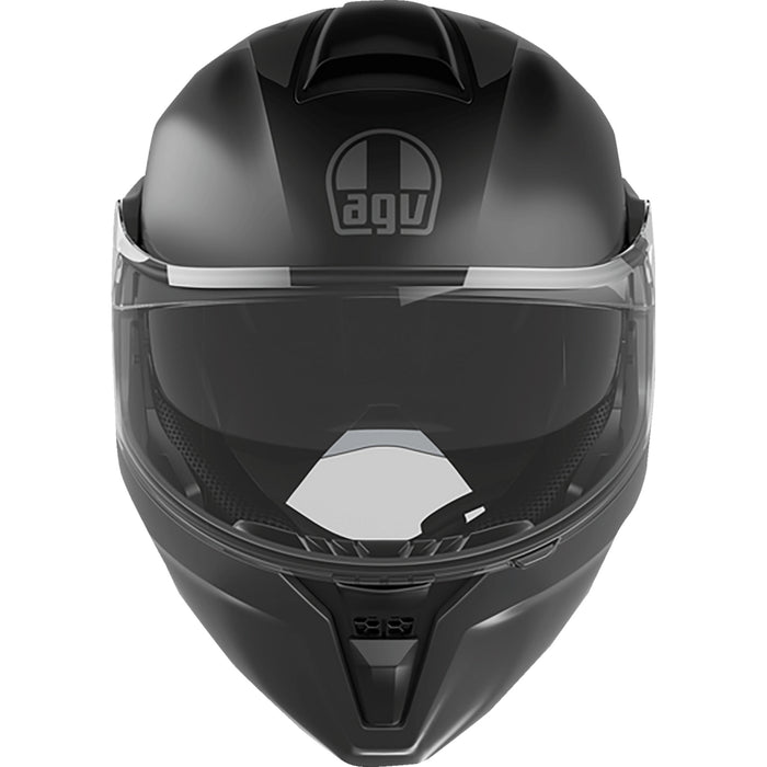 AGV 0100-2402 2118296002005L Streetmodular Resia Helmet Streetmodular Helmet - Resia - Matte Black/Gray - Large