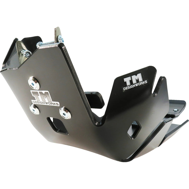 T.m. Designworks With Linkage Skid Plate - KHLG-362-BK For Gas Gas Dirt Bikes 2023-2025 | KTM 250 Factory Edition / SX-F 250 / XC-F 350 2022-2025