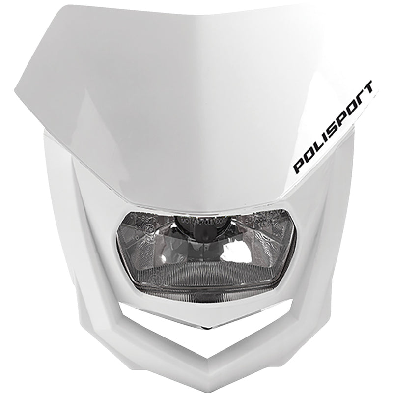POLISPORT 2001-3106 8657400036 Halo Halogen Headlight Halo Headlight - White