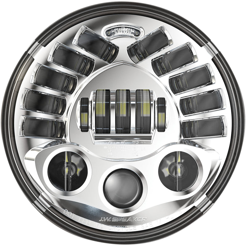 J.W. SPEAKER 2001-1774 0555031 7" LED Adaptive 2 Headlight Adaptive 2 LED Headlight - 7" - Chrome