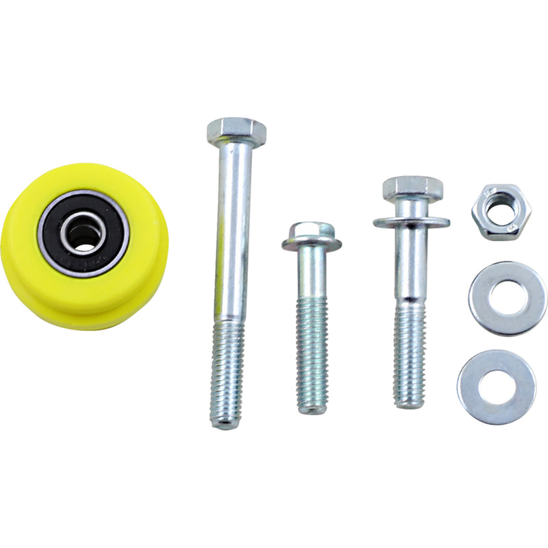 T.m. Designworks Chain Roller - PLR-550-YL For TM Dirt Bikes 2002-2007 | Yamaha Dirt Bikes 1992-2025 | Gas Gas Dirt Bikes 2000-2017