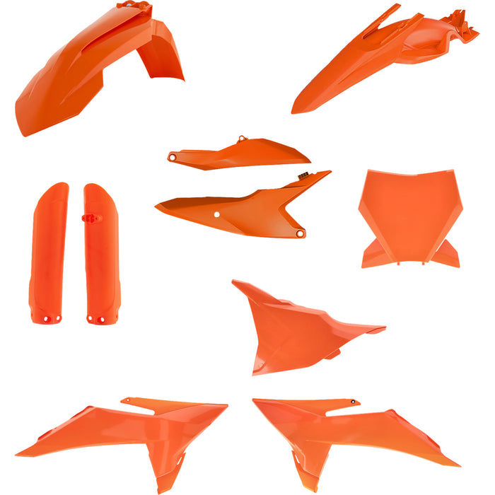 ACERBIS 1403-4423 2987145226 Full Replacement Plastic Kit Full Body Kit - '16 OEM Orange - KTM - SX