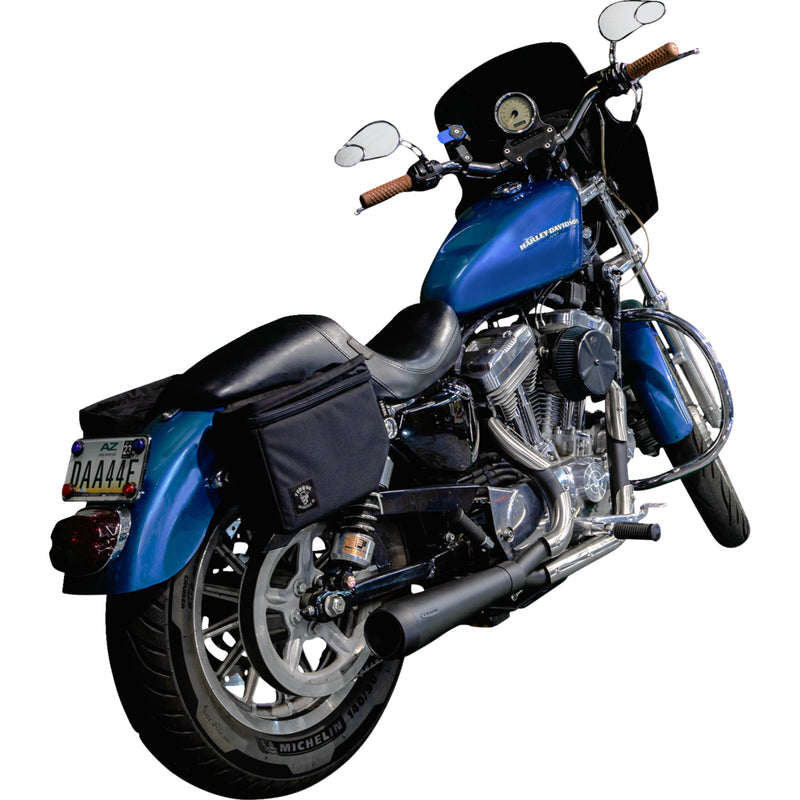 Trask Assault 2-Into-1 Exhaust System - TM-5300BK For Harley Sportster 2004-2022
