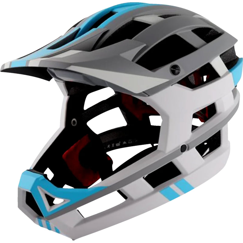 KALI 0153-0009 0221824417 Invader 2.0 Limited Edition Force Helmet Invader 2.0 Helmet - Limited - Force - White/Blue - L-2XL