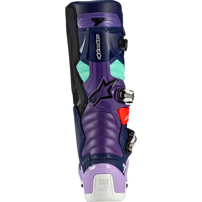 ALPINESTARS Limited Edition Imperial Tech 7 Boots Purple/Blue/Black - US