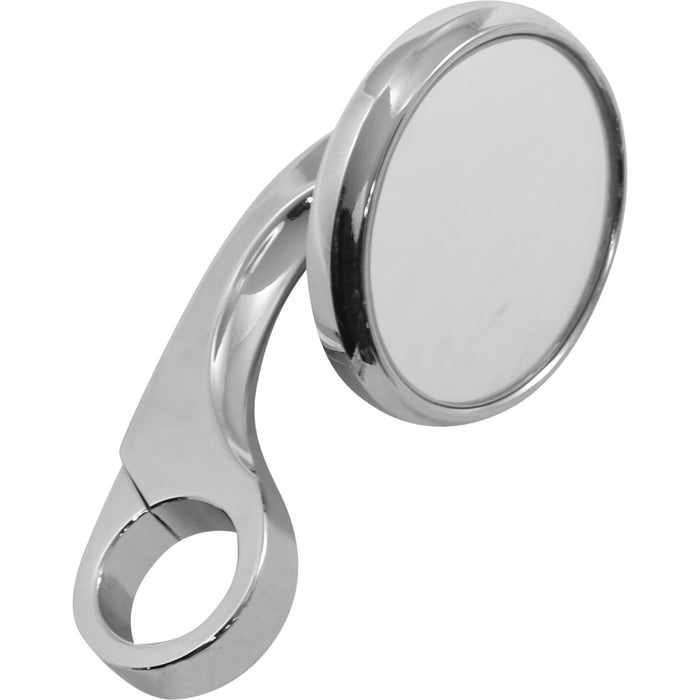 TODD'S CYCLE 0640-0747 0640-0747 Clamp-On Shooter Mirror Shooter Mirror - 1" - Chrome