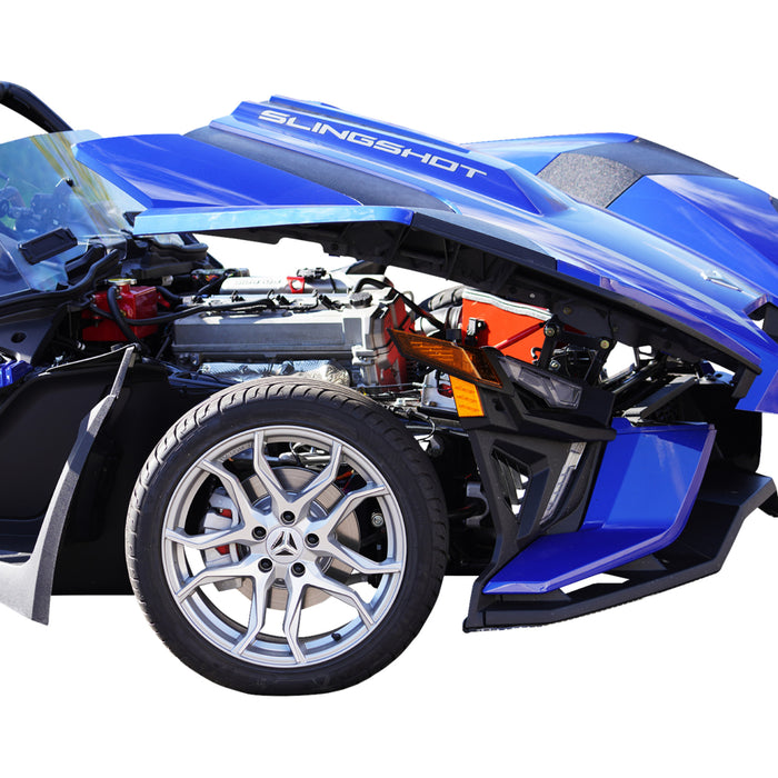 SHOW CHROME 0521-2105 44-110 Adjustable Hood Rod Hood Rod - Adjustable - Polaris Slingshot
