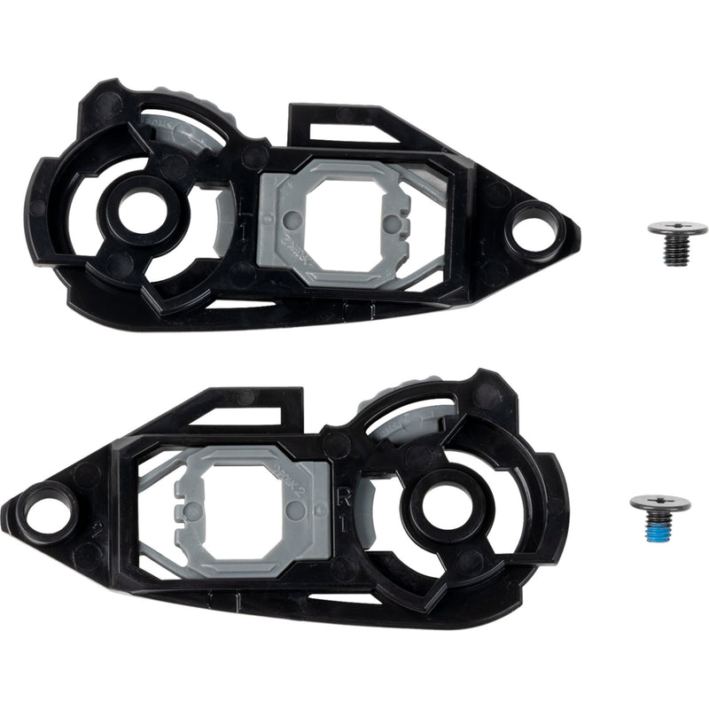 AGV 0133-1669 2018600012619 StreetModular Helmet Visor Mechanism Kit StreetModular Visor Mechanism Kit - Black/Gray