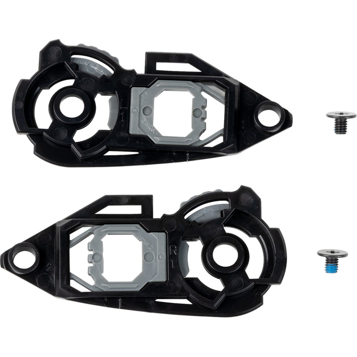 AGV 0133-1669 2018600012619 StreetModular Helmet Visor Mechanism Kit StreetModular Visor Mechanism Kit - Black/Gray