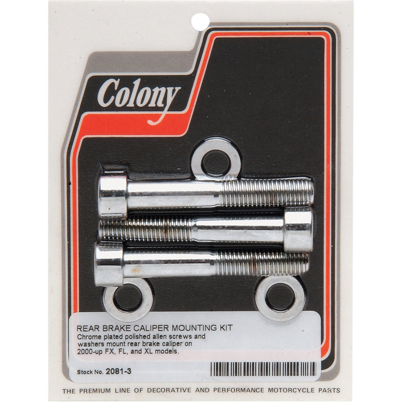 Colony Bolt Kit - 2081-3 For Harley Motorcycles 2000-2007