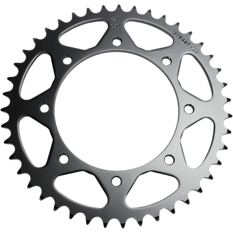 JT SPROCKETS JTR487-43 JTR487.43 Steel Rear Sprocket Sprocket - Rear - Kawasaki - 43-Tooth
