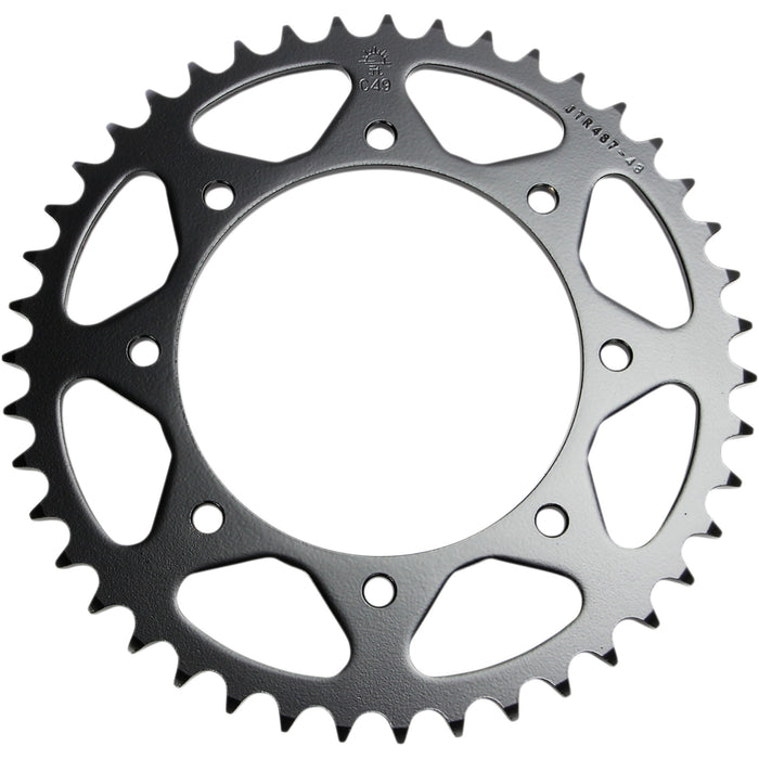 JT SPROCKETS JTR487-43 JTR487.43 Steel Rear Sprocket Sprocket - Rear - Kawasaki - 43-Tooth