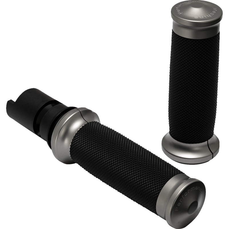 Performance Machine Contour Grips - 0063-2105M-GU For Harley Motorcycles 2024-2026