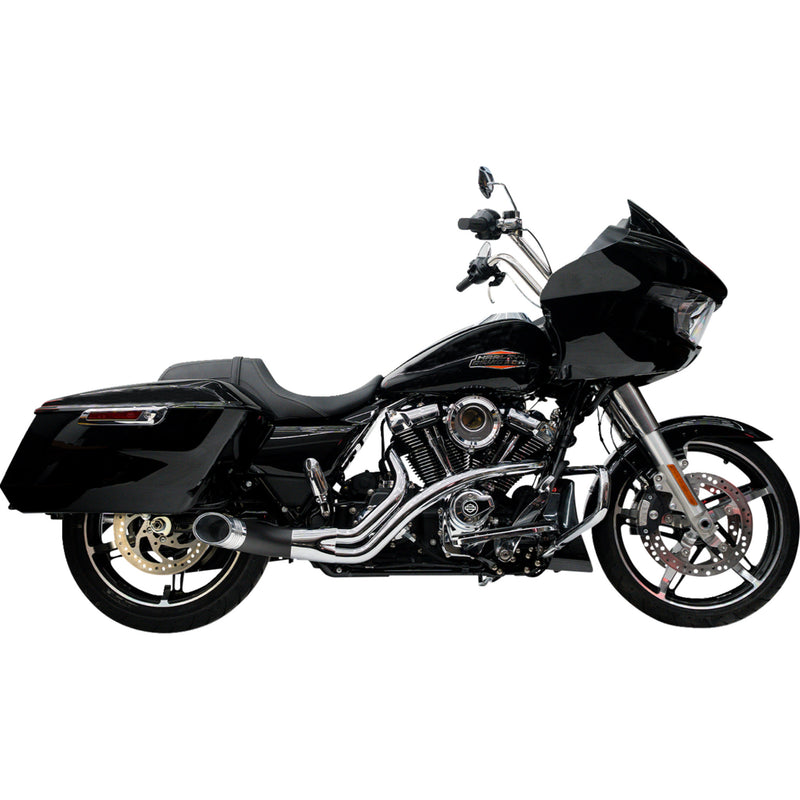 Trask Up Yours 2-Into-1 Exhaust System - TM-5760CH For Harley Touring 2017-2026