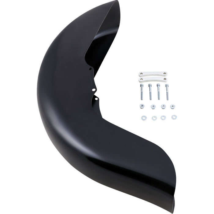 KLOCK WERKS 1401-0422 KWF-01-0101-2014 Benchmark Front Fender for Dresser - Benchmark Front Fender Kit - Non-Raked - Steel - 21"