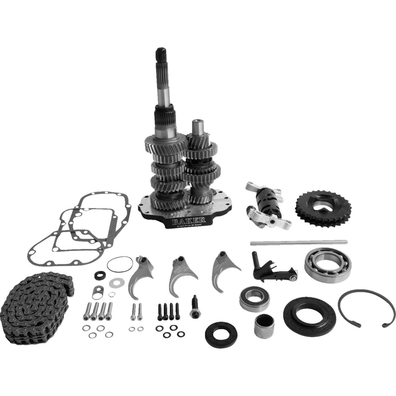 Baker Drivetrain DD6 Gear Set - DD6-411S-03 For Harley Motorcycles 1998-2000