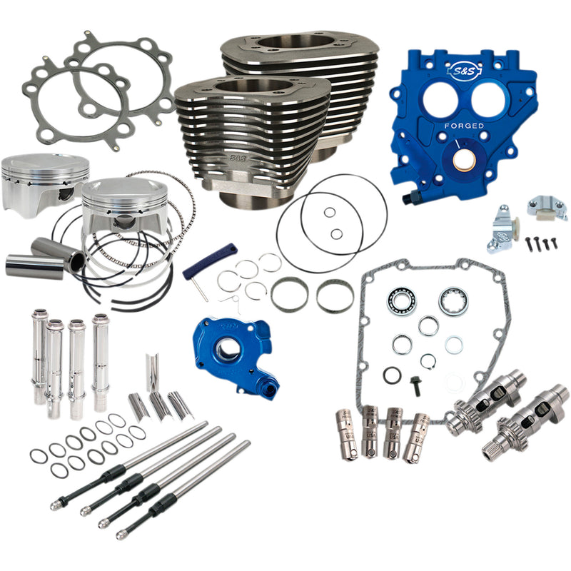 S&S Cycle Power Package Performance Kit - 330-0664 For Harley Motorcycles 1999-2006