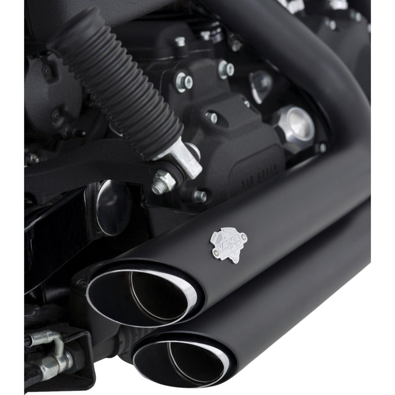 Vance & Hines Shortshots 2-Into-2 Exhaust System - 47317 For Harley Dyna 2006-2009