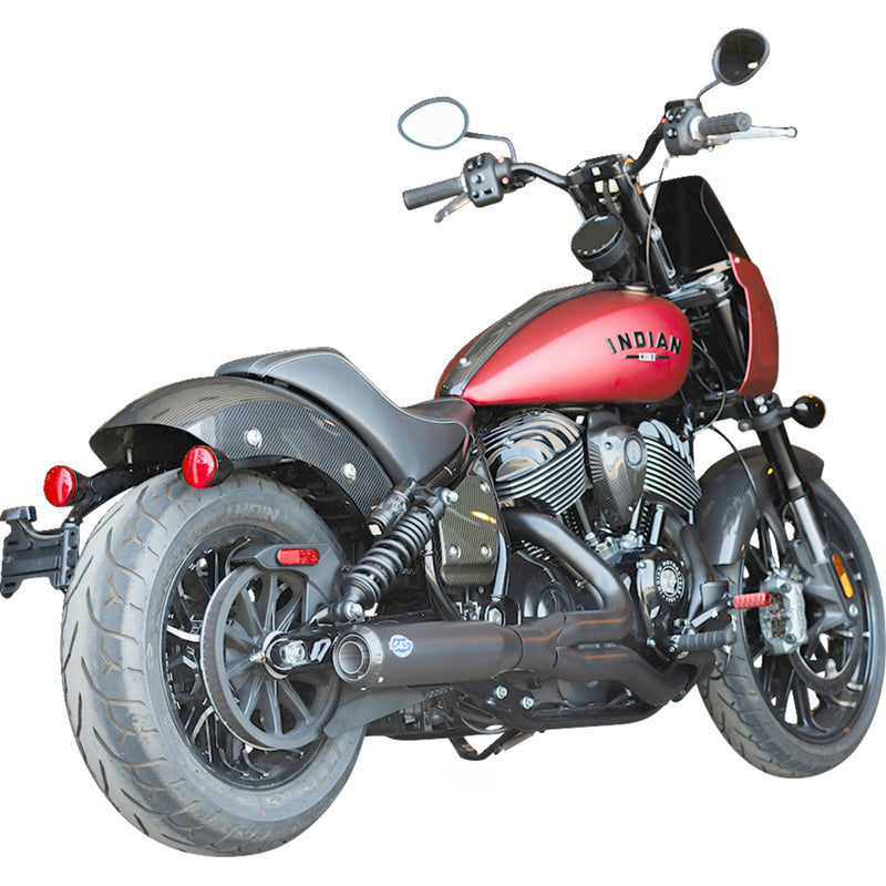 S&s Cycle Qualifier 2-Into-1 Exhaust System - 550-1116 For Indian 2022-2024