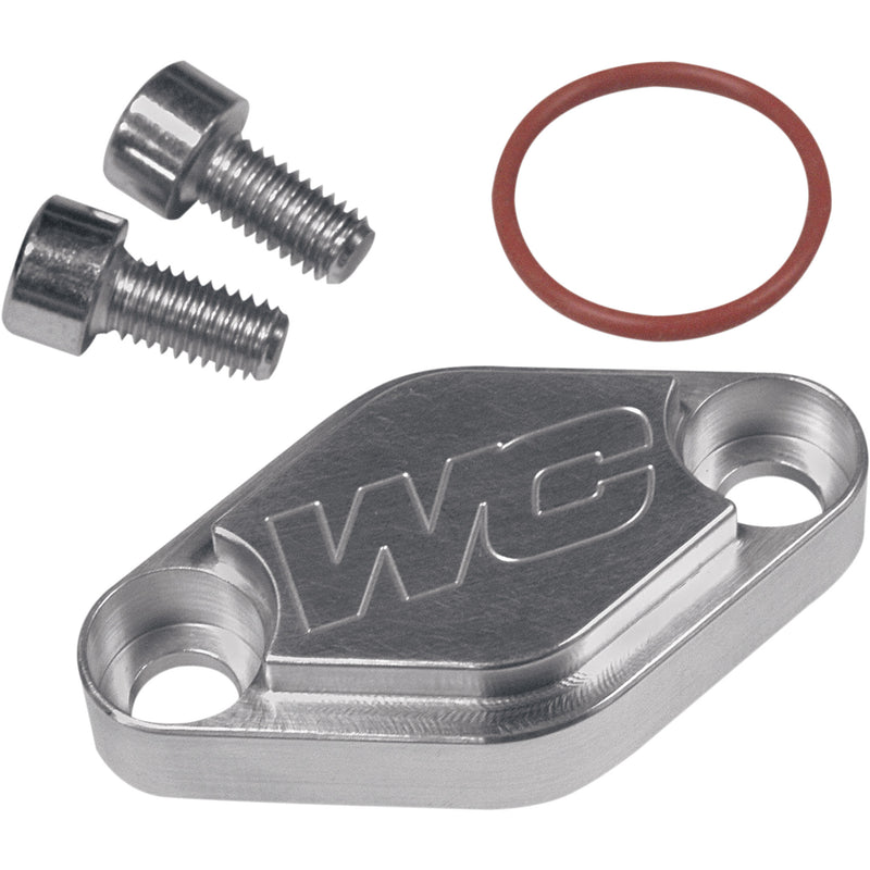 Works Connection Block-Off Plate - 31-357 For Kawasaki ATVs 2008-2015 | Suzuki QuadSport / 450 QuadRacer 2003-2014