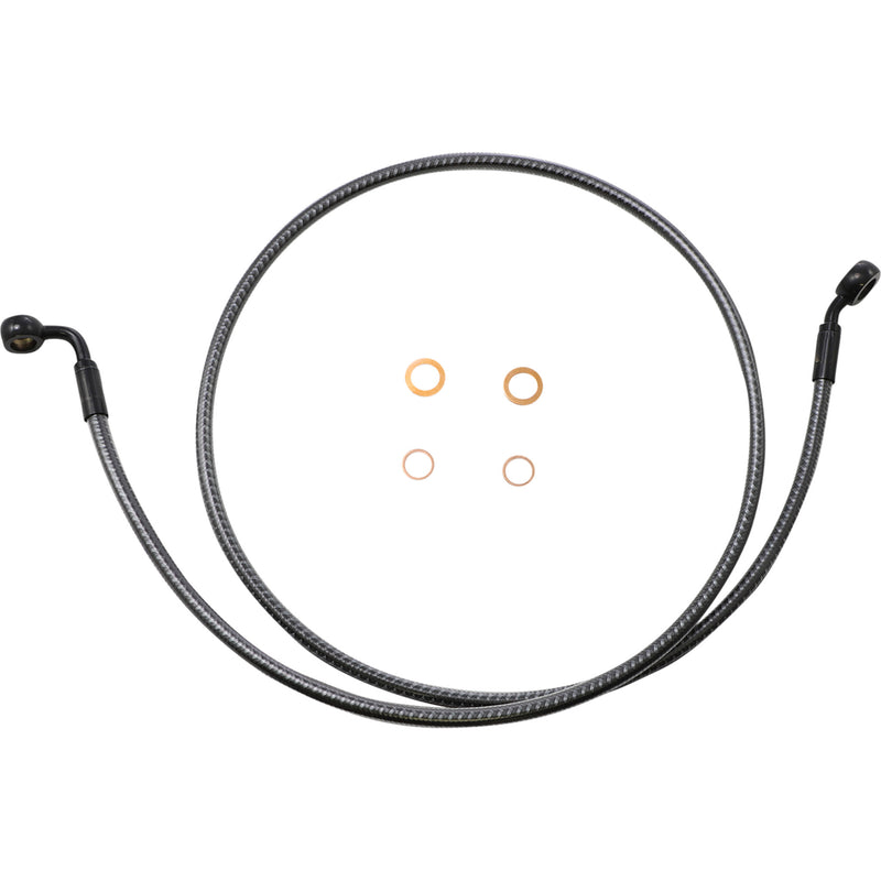 Magnum Shielding E-Z Align Series Brake Line - 76150SW For Harley Street Bob 2013-2017