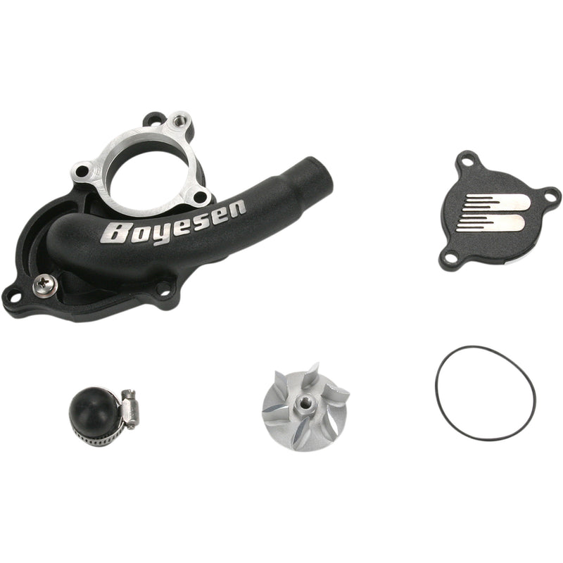 Boyesen Supercooler Cover And Supercooler Kit - WPK-27B Suzuki RMZ 250 2007-2012