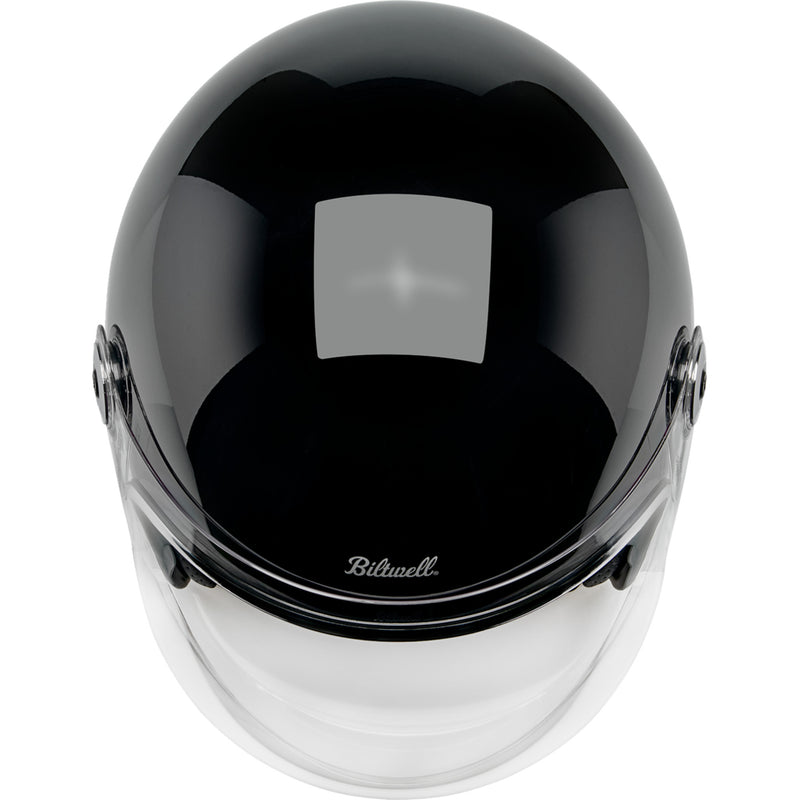 BILTWELL Tahoe™ Solid Helmet - Gloss Black