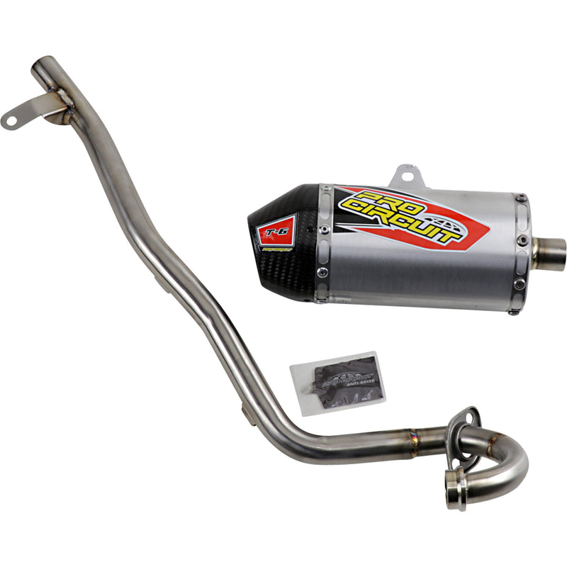 Pro Circuit T-6 Single Canister Exhaust System - 0111911G Honda CRF110F 2019-2025