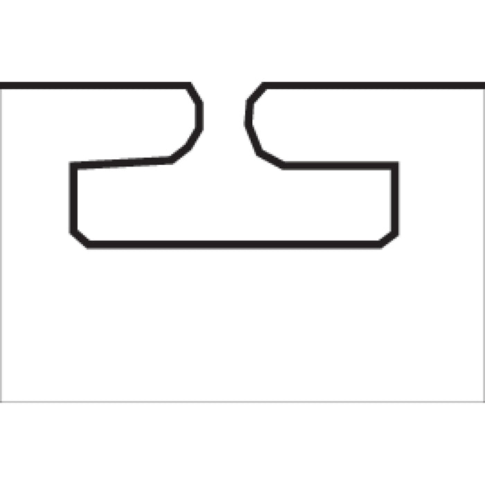 GARLAND 550-111NPU 10-6400-0-01-08 Replacement Slide neon purple  - uhmw - profile 10 - length 64.00" - arctic cat