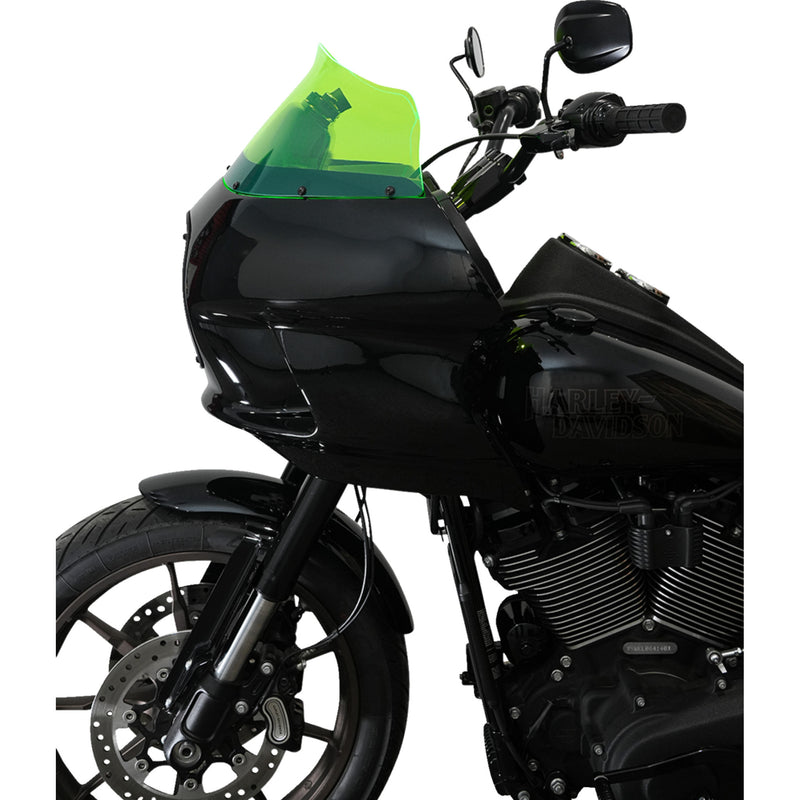 KLOCK WERKS 2310-0773 KWW-02-0610 Kolor Flare™ Windshield - 9" - Green Ice - FXRP