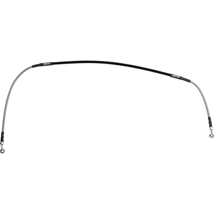 MOOSE OFFROAD 1741-6464 H02-1-072/P Stainless Steel Braided Brake Line Brake Line - Stainless Steel